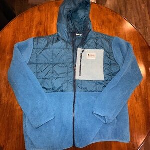Cotapaxi Blue Hooded Jacket with Pocket